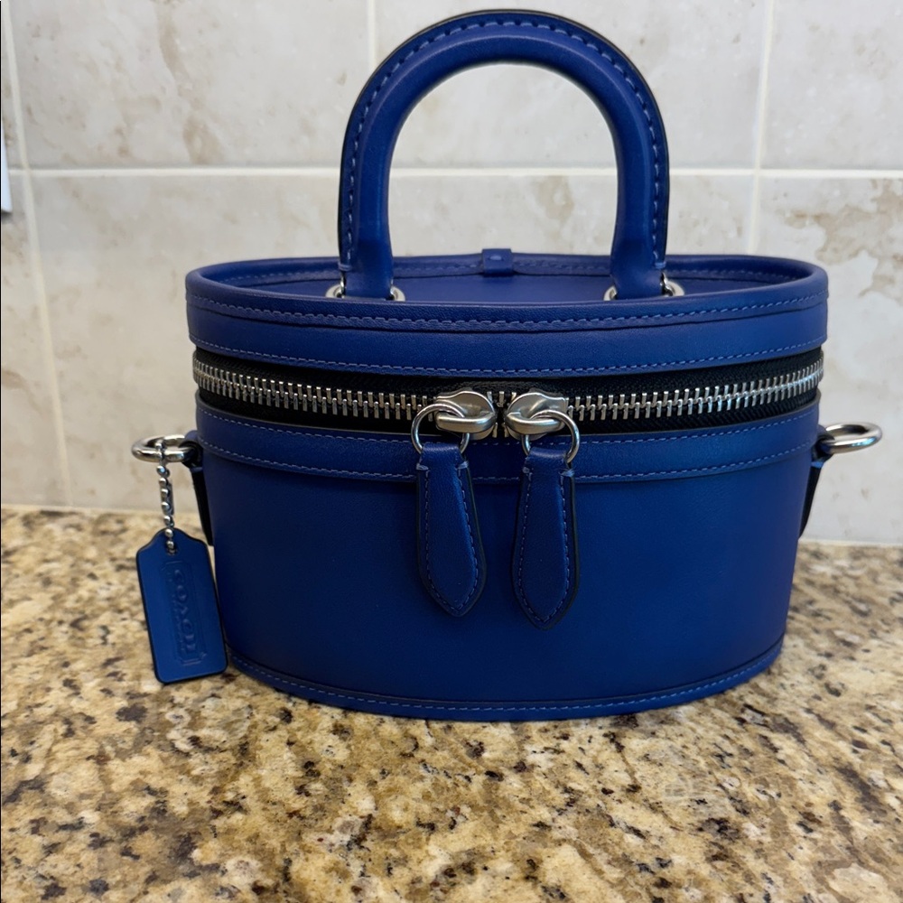 Coach Archival Blue Trail Bag